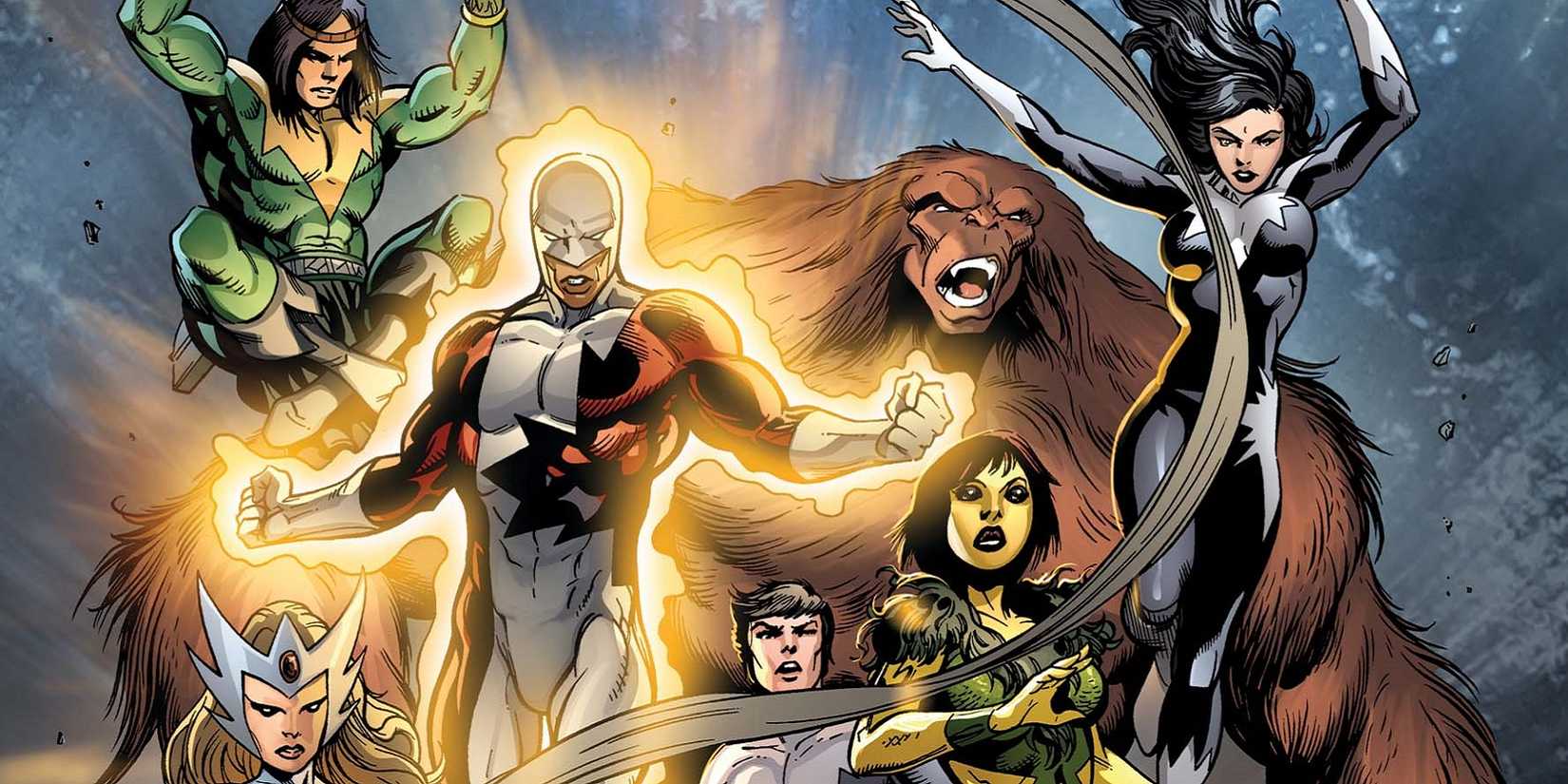 Vôo alfa em uma história em quadrinhos X-Men