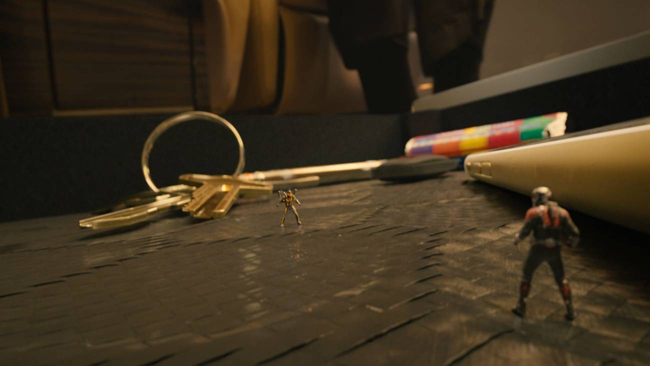 Ant Man Microverse Photo Yellowjacket vs Ant Man