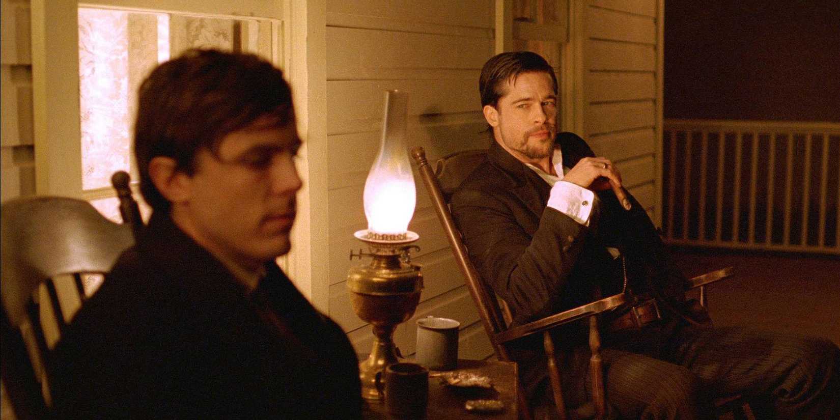 Brad Pitt in The Assassination of Jesse James by the Coward Robert Ford