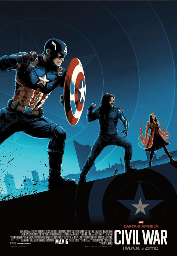 Captain Marvel Civil War | Movie Poster Wall Art– Prime Décor