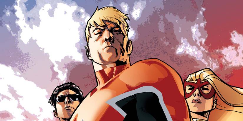 Captain Britain Looking Heroic