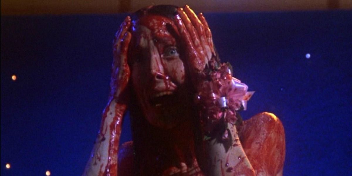 Carrie coved in blood in the 1976 version