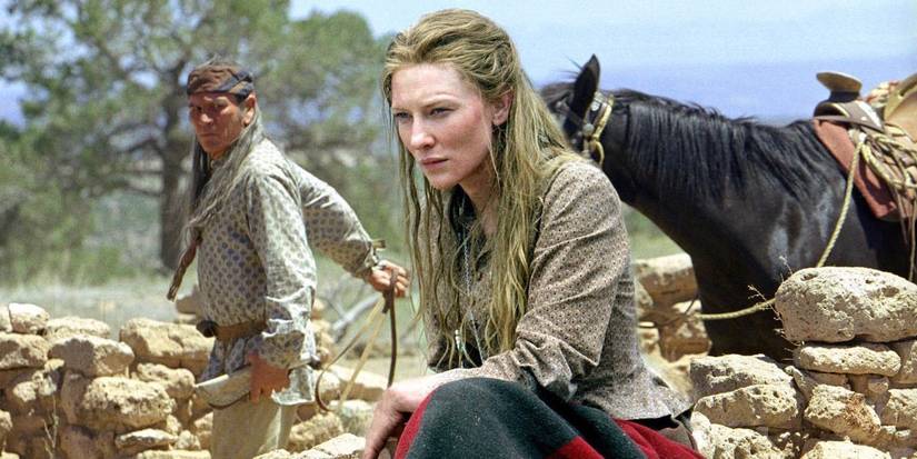 Cate Blanchett e Tommy Lee Jones em The Missing