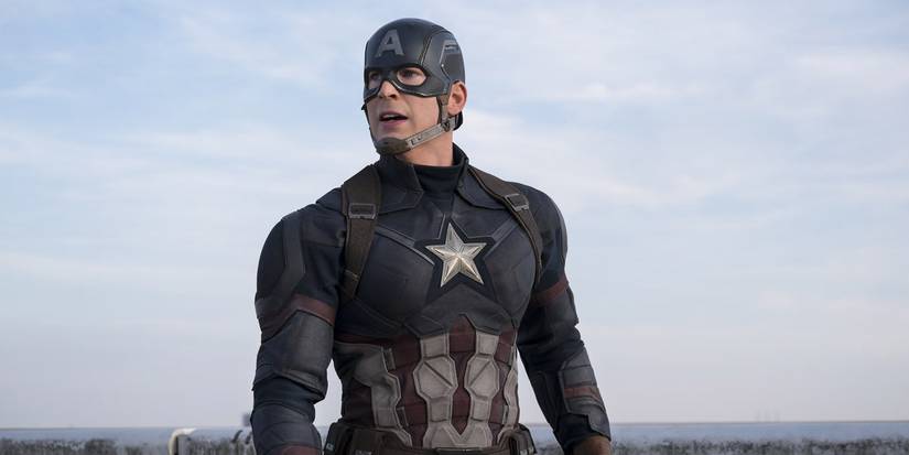Chris Evans as Steve Rogers in Captain America: Civil War