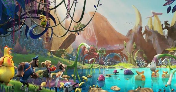 'Cloudy With a Chance of Meatballs 2' Trailer Returns With An Island of