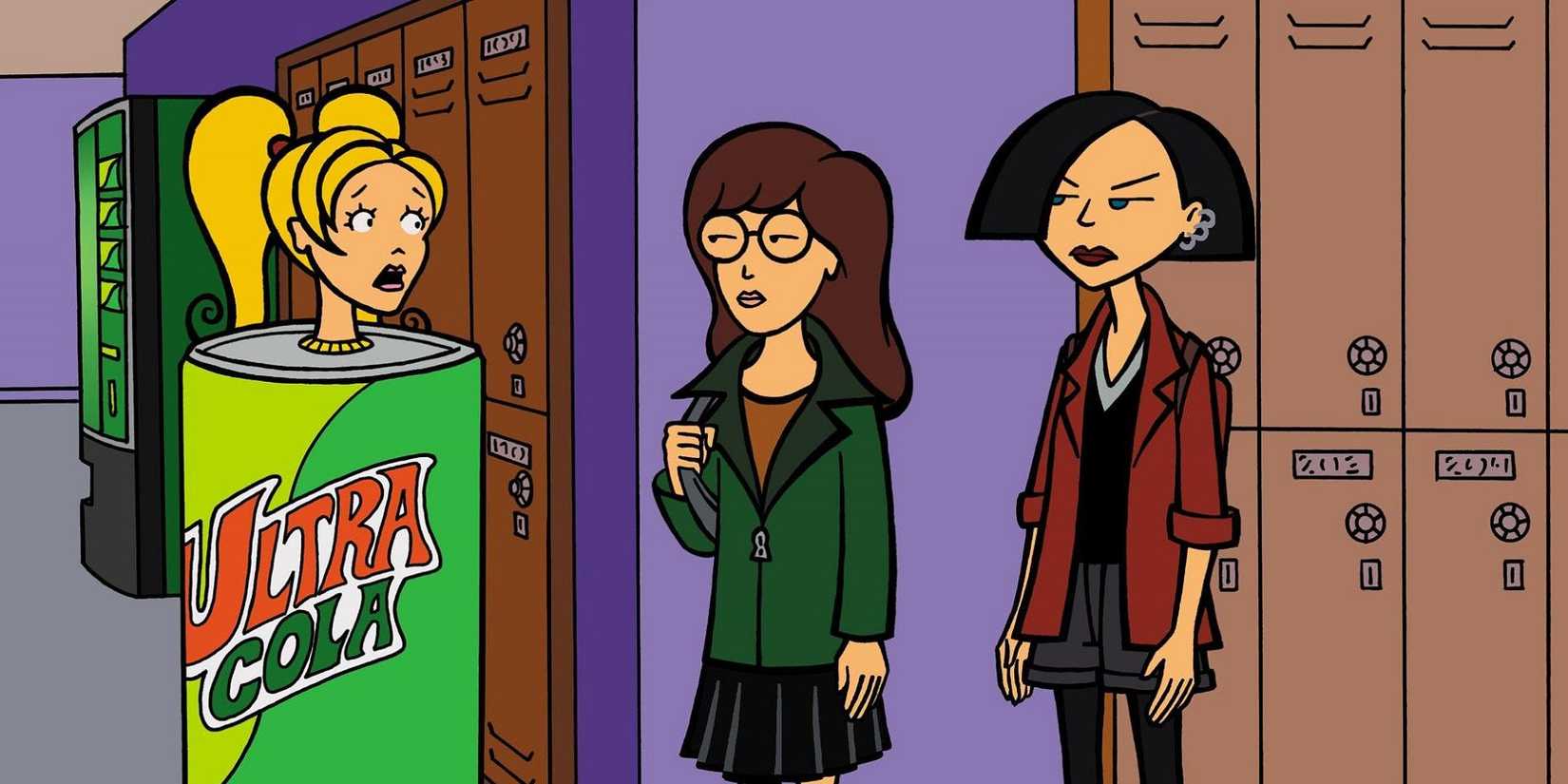 Daria e sua amiga Jane em Daria da MTV