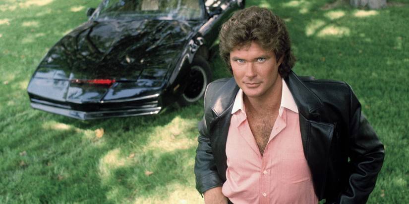David Hasselhoff e K.I.T.T. em Knight Rider