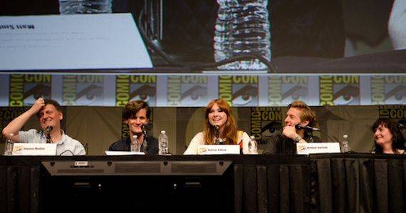  Doctor Who På Comic Con 2012 