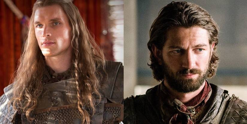 Ed Skrein and Michael Huisman as Daario in Game of Thrones