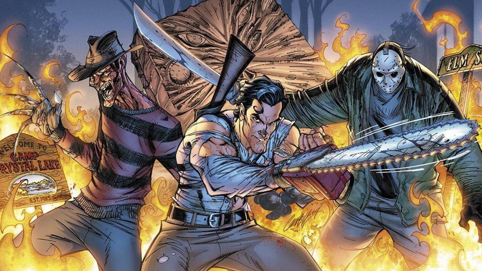 Bruce Campbell Explains Why Freddy Vs. Jason Vs. Ash Crossover Didn't Work  Out, image size:1600x900