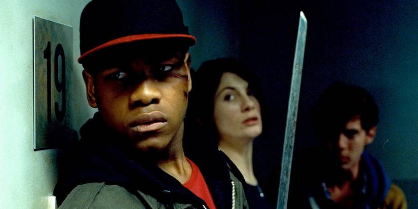 John Boyega Jodie Whittaker and Luke Treadaway in Attack the Block