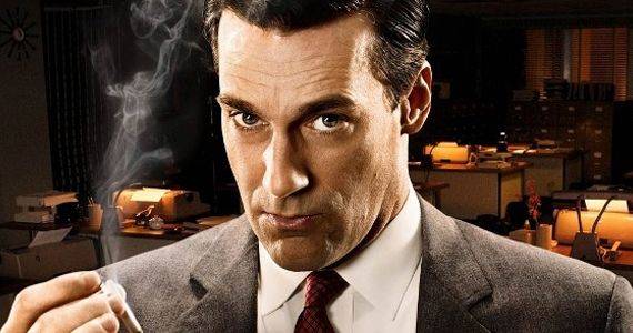 did jon hamm smoke real cigarettes Jon Hamm Signs a Three-Year Contract for More 'Mad Men'