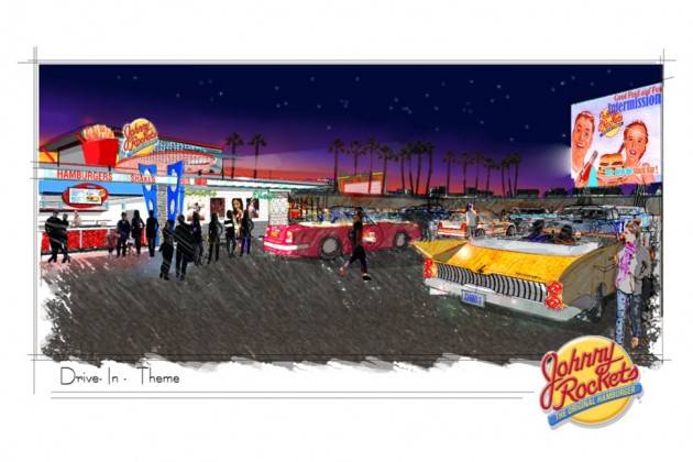 Johnny Rockets Concept Art
