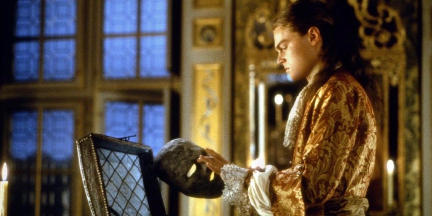 Leonardo DiCaprio in The Man in the Iron Mask.