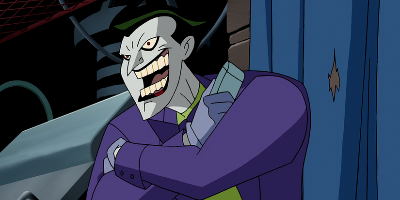 Joker laughs in Batman the Animated Series