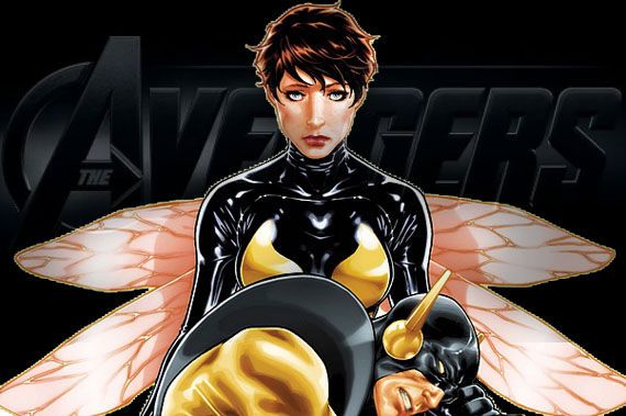 Wasp as added female character in The Avengers movie for Marvel
