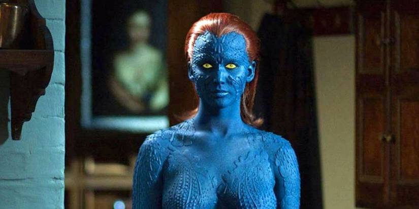Jennifer Lawrence as Mystique in X-Men: First Class