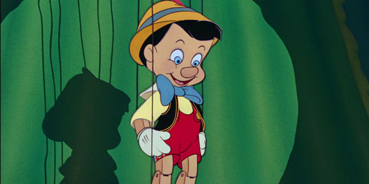 Disney's Pinocchio sings got no strings