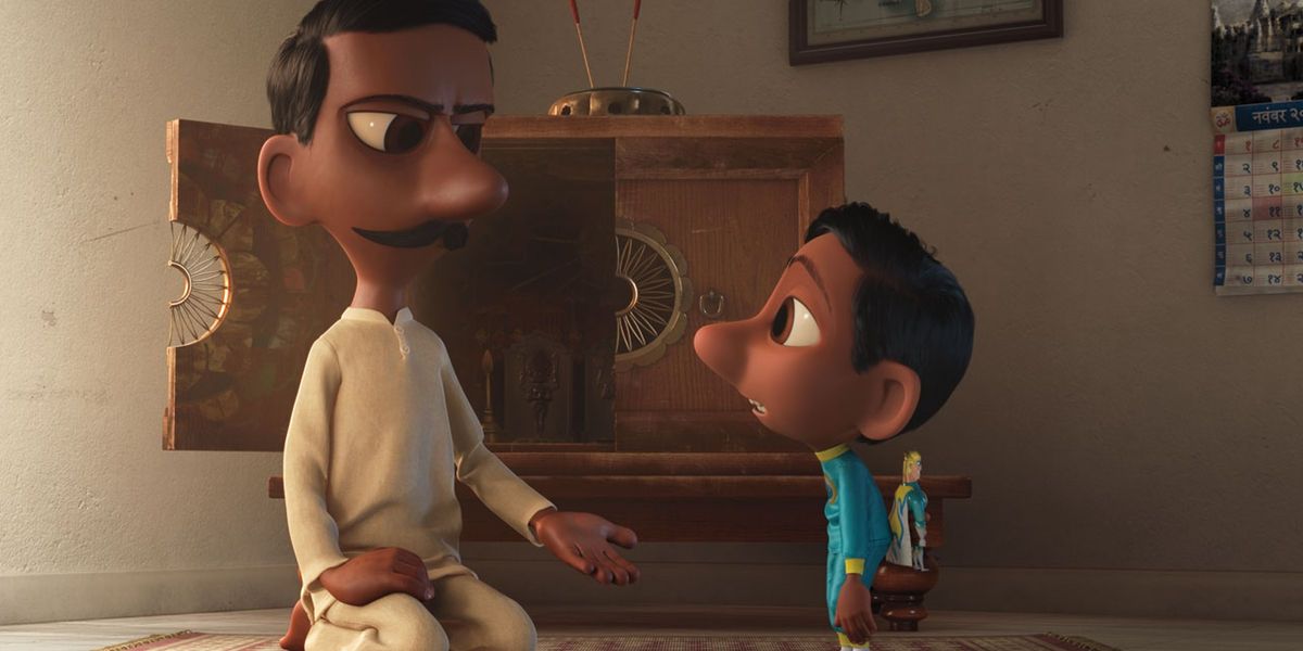 Pixar Short Sanjay's Super Team Clip & Concept Art