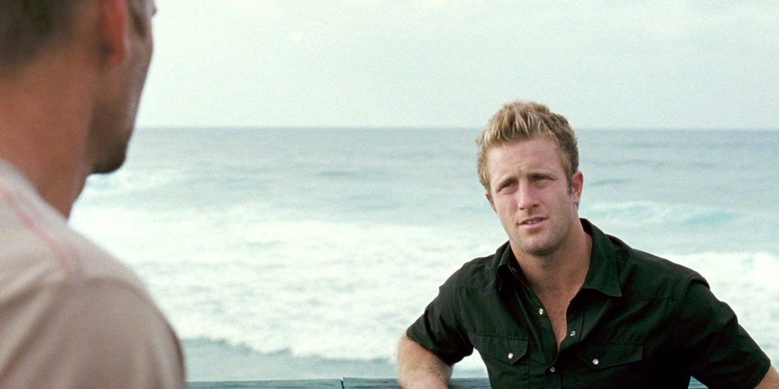 Scott Caan as Danny at the beach in Hawaii Five O