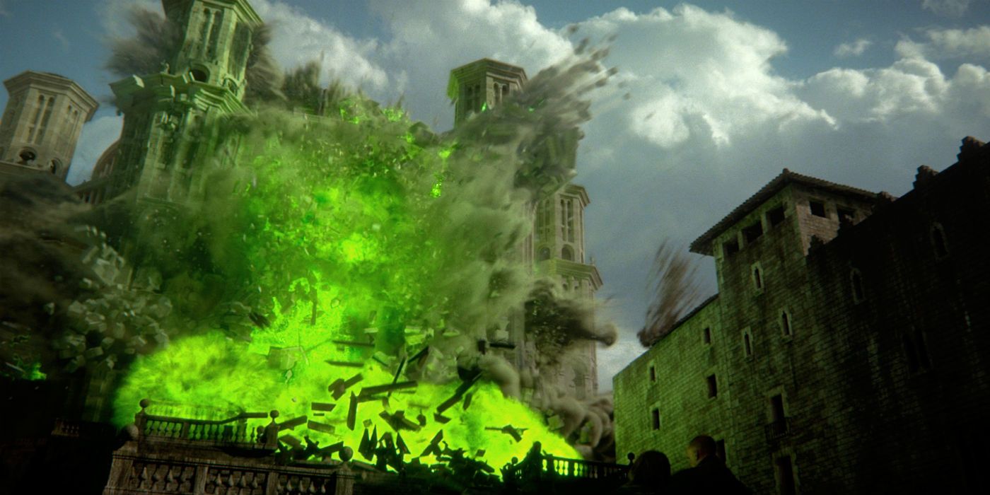 Game Of Thrones How Wildfire Works Sept Of Baelor Wildfire Explosion Game Of Thrones Season 6 Finale 