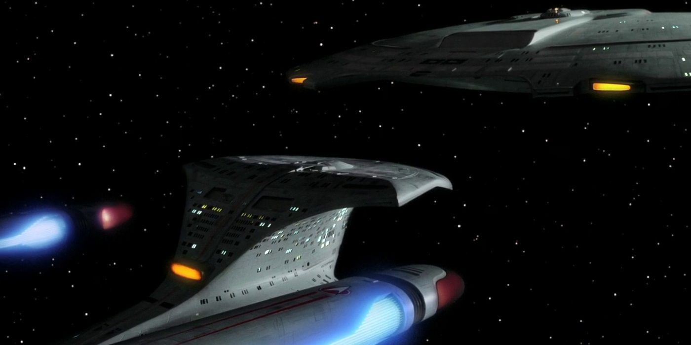 La próxima generación introdujo un gran tropo de nave espacial que Star Trek solo ha usado tres veces desde entonces