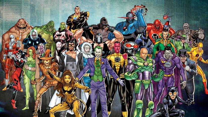 Super Villain Inspirations - DC Comics Super Villains