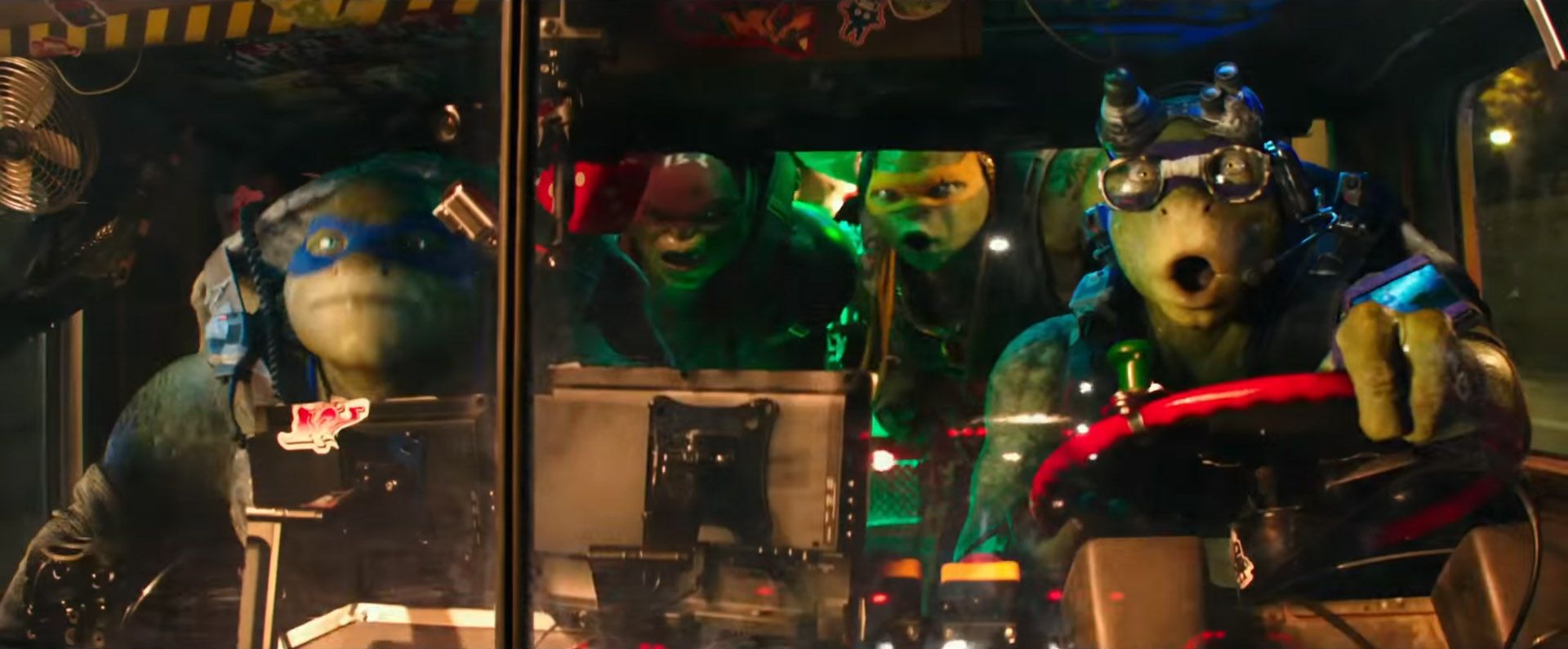 original teenage mutant ninja turtles van