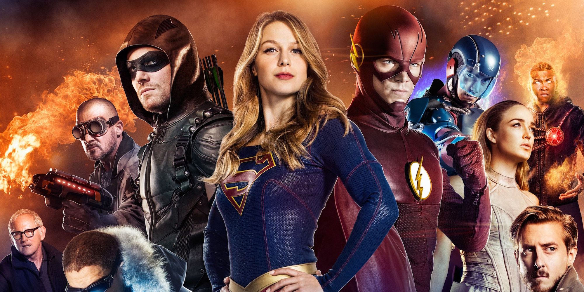 The CW Legends of Tomorrow Arrow The Flash Supergirl