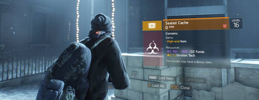 The Division 1.2: New Incursion, Dark Zone & Loot Improvements