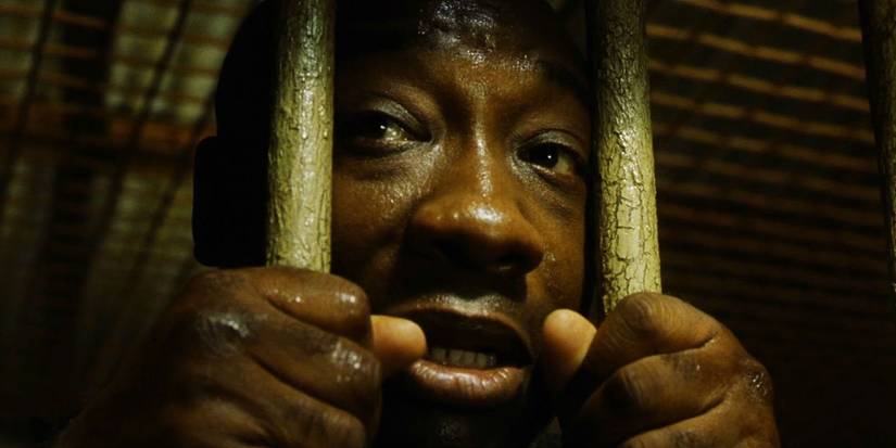 10 Movies Too Upsetting To Watch A Second Time 6 John Coffey looks through the bars in the Green Mile