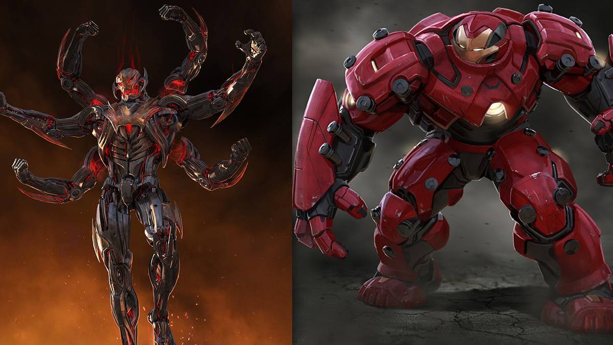 Avengers: Age of Ultron Concept Art Reveals Alternate Ultron \u0026 Hulkbuster  Designs, image size:1200x675