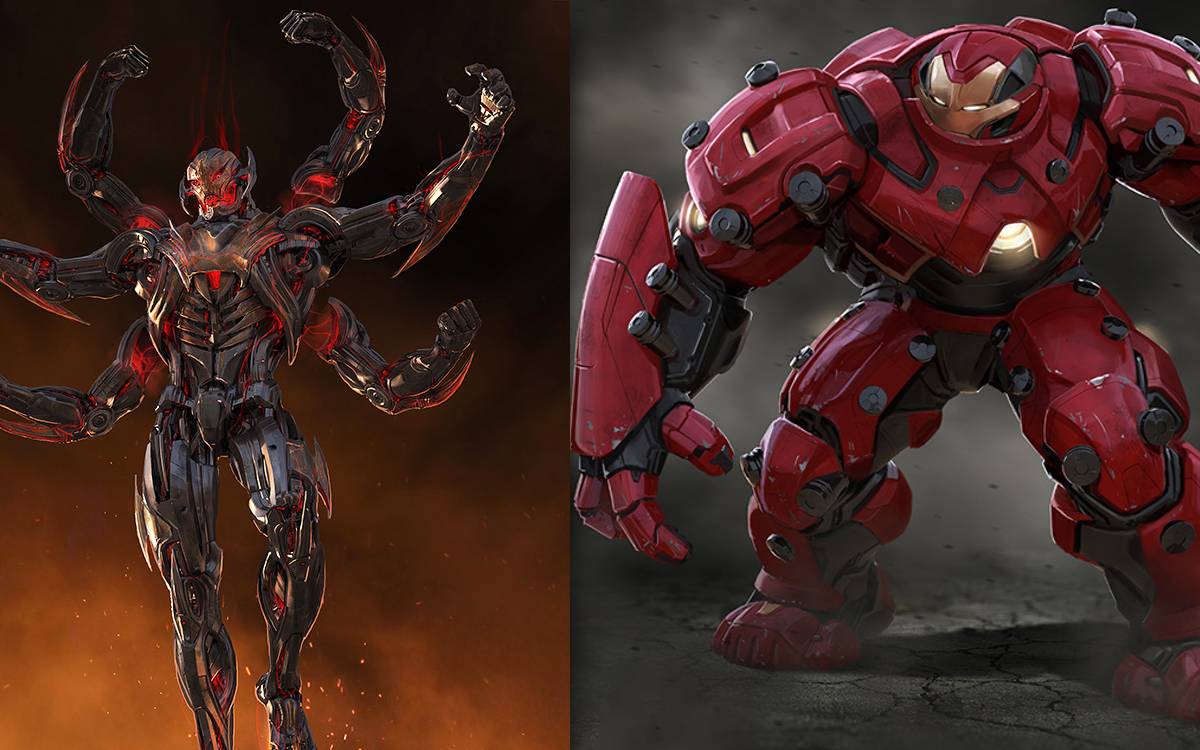 Avengers: Age of Ultron Concept Art Reveals Alternate Ultron \u0026 Hulkbuster  Designs, image size:1200x750