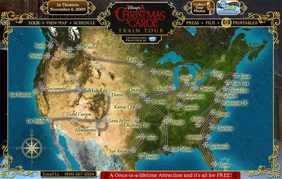All A Bored Disney’s 'A Christmas Carol' Train Tour