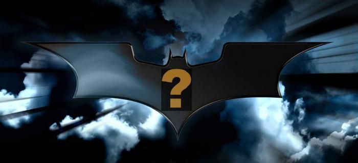 Batman 3 Question Mark Logo