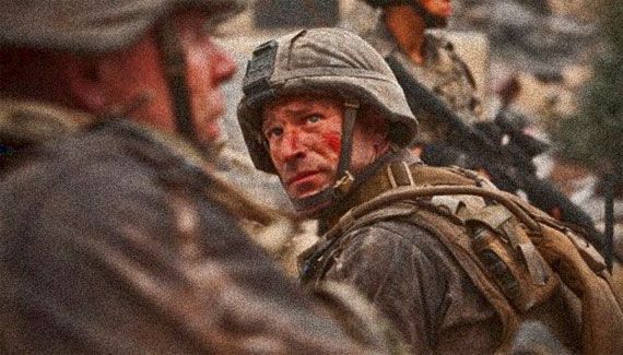 Aaron Eckhart in Battle Los Angeles review