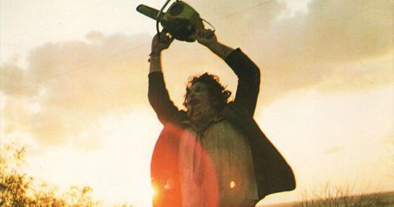 Leatherface in the original 1974 Texas Chainsaw Massacre