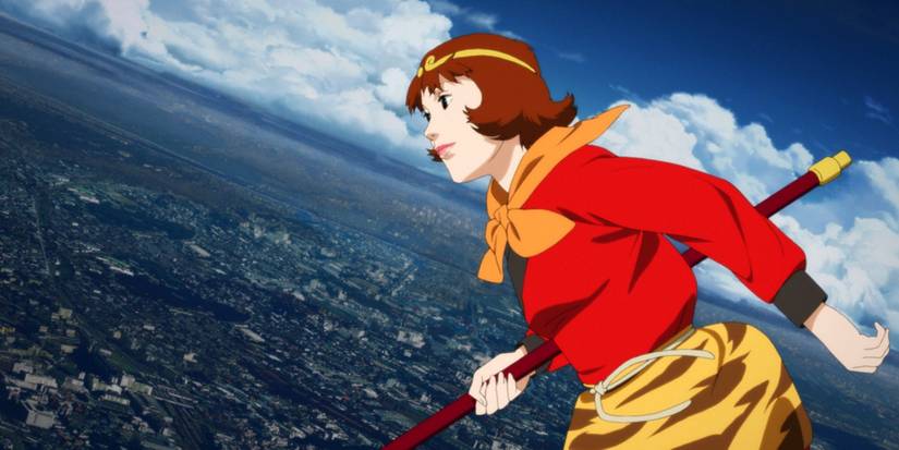 10 Near Perfect Anime Films Every Adult Fan Needs to Watch At Least Once 3 Paprika looking at something off-screen in the movie
