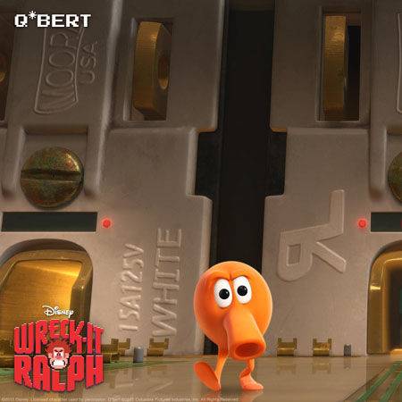 Q*Bert - a good guy from Wreck-It Ralph