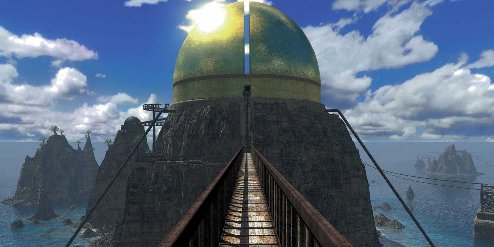 A scene from Riven The Sequel to Myst