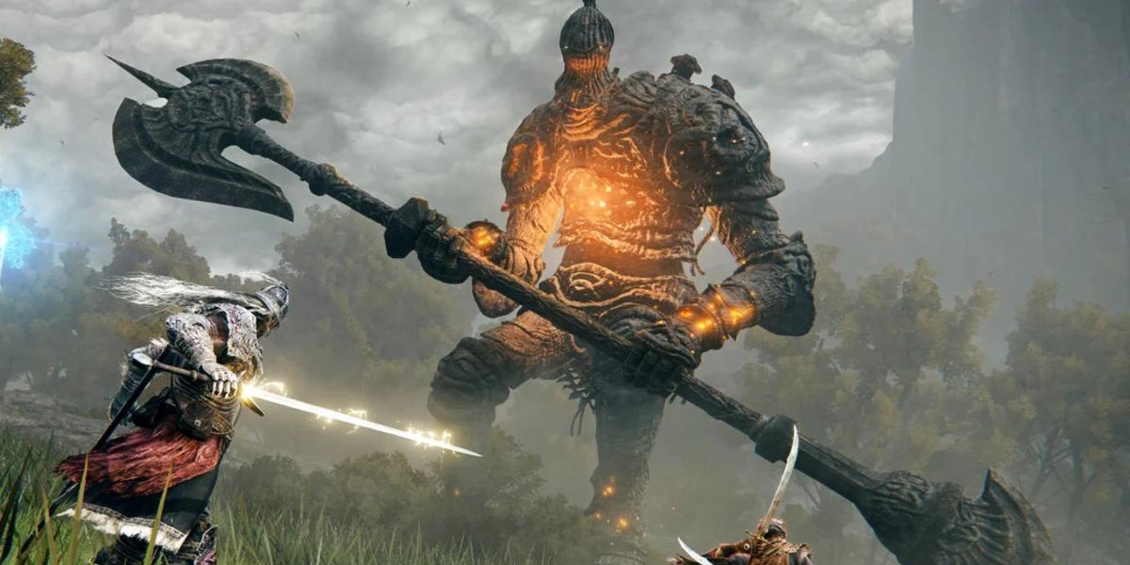 A large golem in Elden Ring