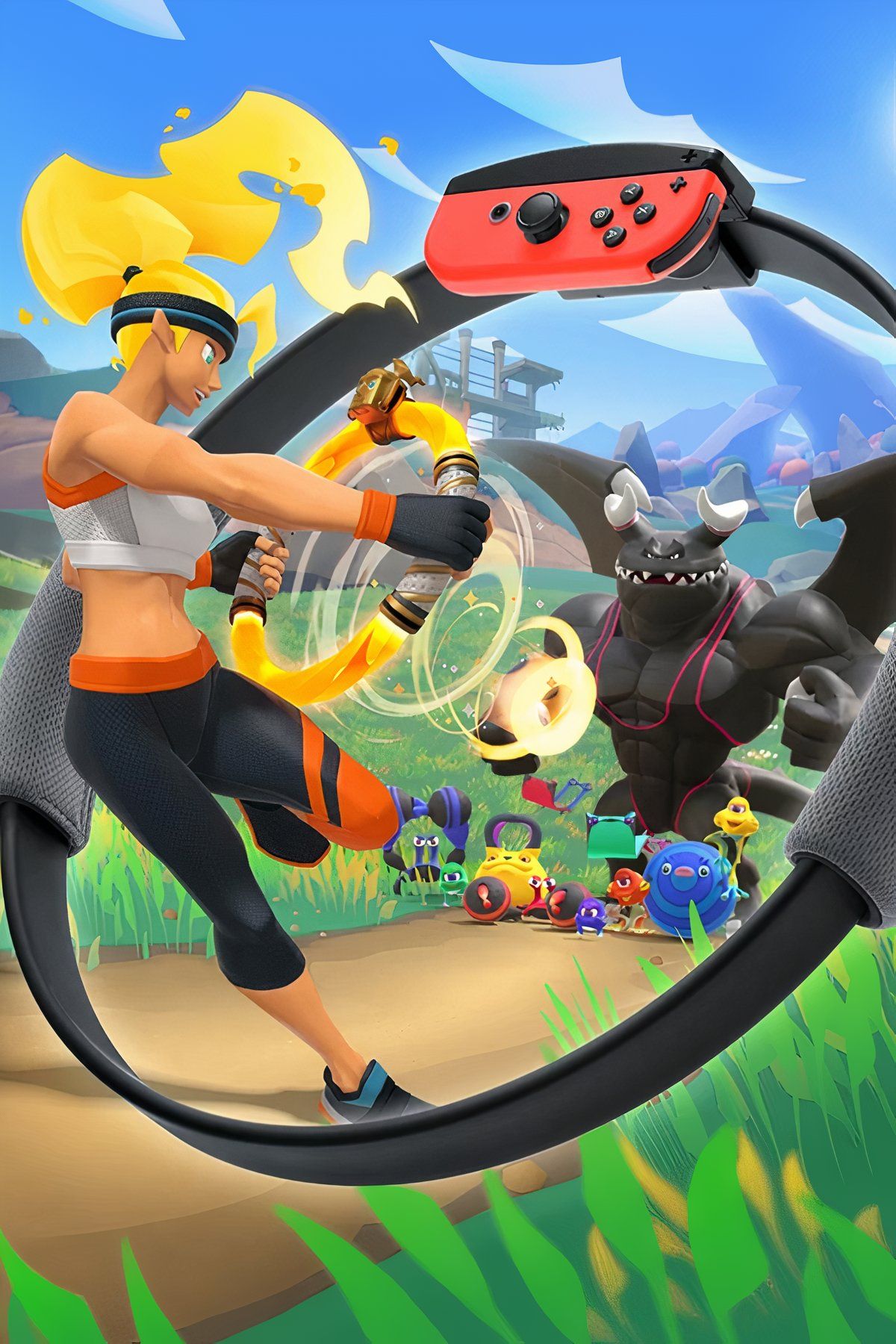moco　Ring Fit Adventure Nintendo Switch Joy-Con Fitness Gear: Ring Fit Adventure