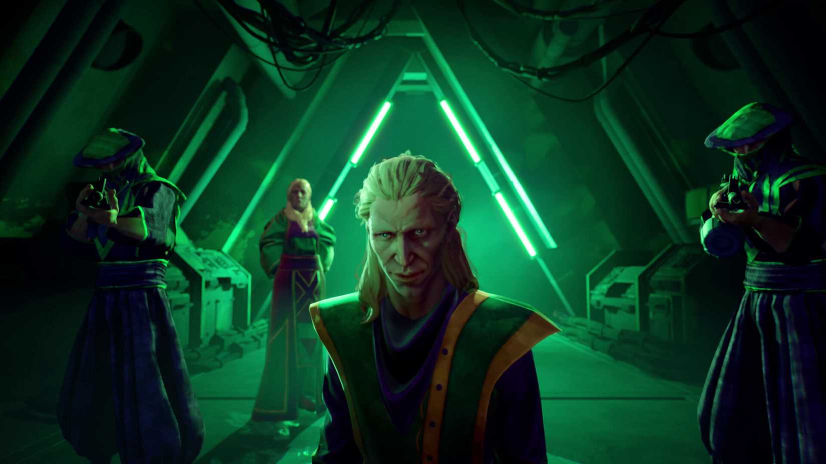 An older man in the video game Tides of Tomorrow