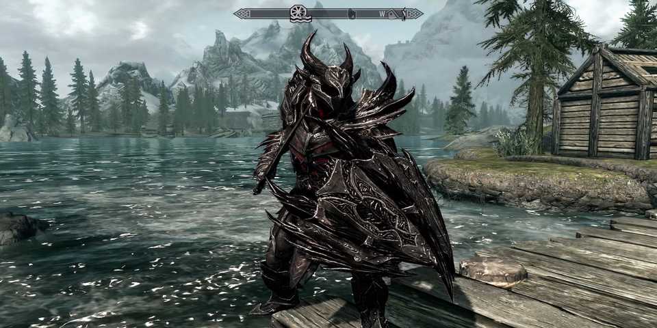 A Influência dos Mods na Longevidade de Skyrim 55 daedric-armor-in-skyrim.jpg