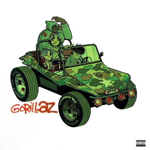 Gorillaz Self-Titled Cover Image