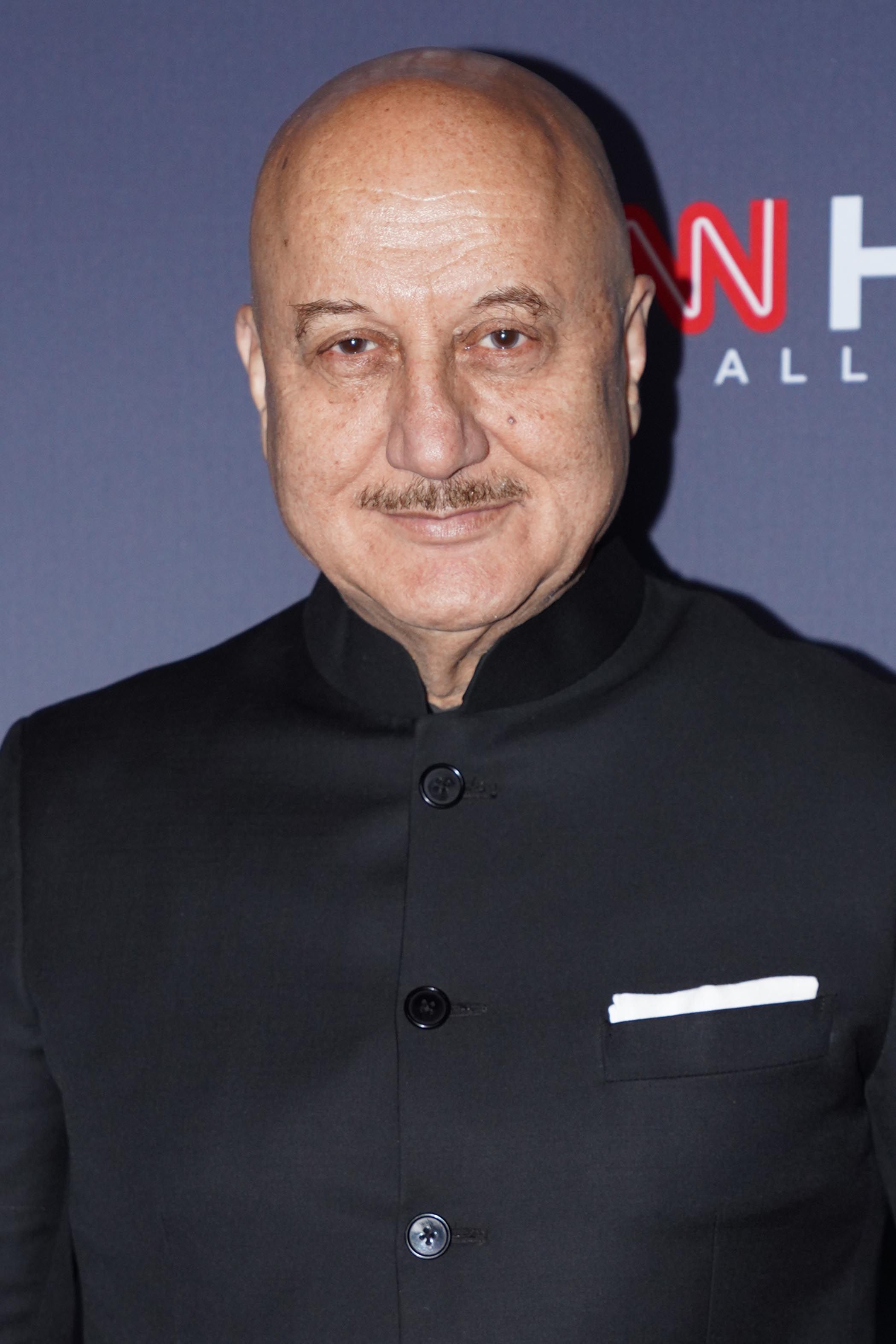 Headshot Of Anupam Kher