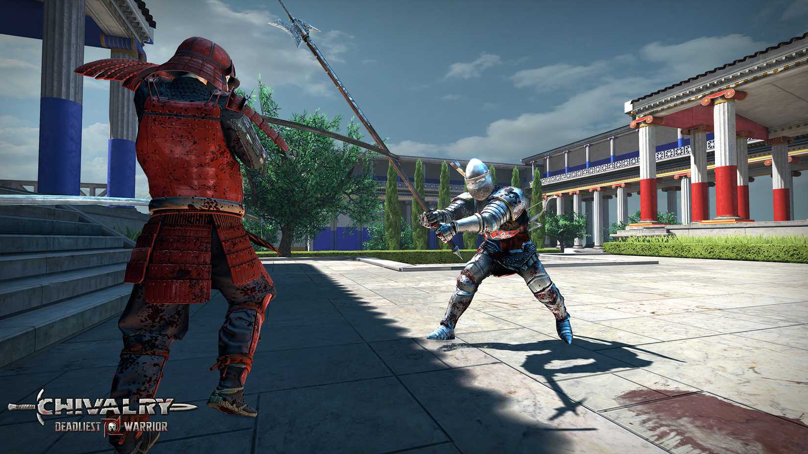 In Chivalry: Medieval Warfare treffen zwei Spieler aufeinander