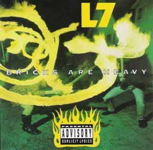 L7 Bricks Are Heavy Album Cover Image