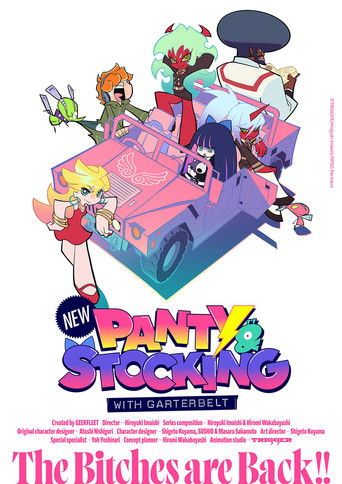 New Panty & Stocking with Garterbelt Summary, Trailer, Season List