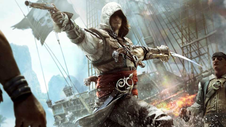 Assassin's Creed 4: Black Flag key art